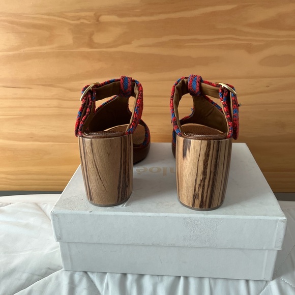 chloe tapestry platform mules - Picture 3 of 7